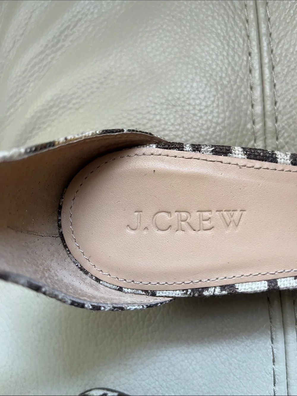 J. Crew Laila Wedge Sandals Leopard-Print Ankle-Strap Sandals Size 7